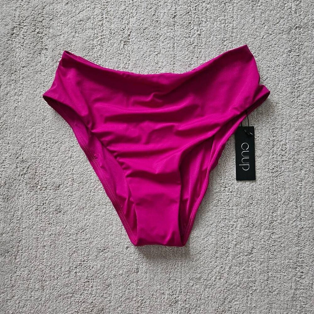 Cuup The Highwaist Swim Bottom in Orchid Size Medium